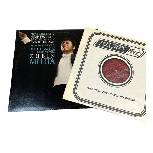 Vintage Classical Vinyl Zubin Mehta Conducting Tchaikovsky Symphony NO. 1 - Picture 2 of 5
